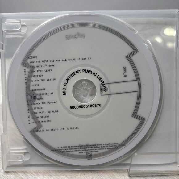 R.E.M. – New Adventures in Hi-Fi (CD, 1996, Warner Bros., Rock) - Picture 4 of 5